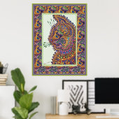 Louis Wain Imaginaire Vintage Papier peint Poster  (Bureau à domicile)