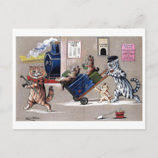 Louis Wain Katten 1 Briefkaart