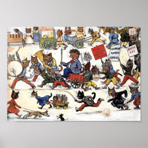 Louis Wain Katten 2 Poster