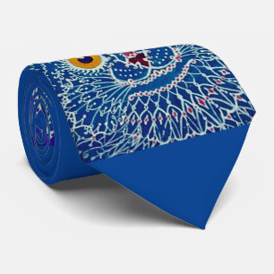 Louis Wain Psychedelic Cat Stropdas