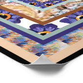 Louis Wain Wallpaper Cat Poster Print (Hoek)