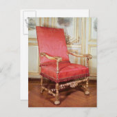 Louis XIII armstoel Briefkaart (Voorkant / Achterkant)