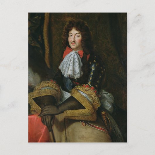 Louis XIV Briefkaart (Voorkant)
