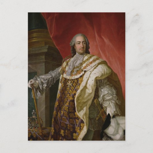 Louis XV Briefkaart (Voorkant)