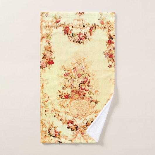 Louis XV Élégant Rose régal (Serviette à main)