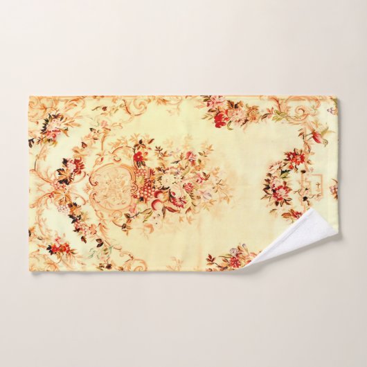 Louis XV Élégant Rose régal (Serviette à main)