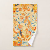 Louis XV Fleurs Botaniques et Paisleys (Serviette à main)