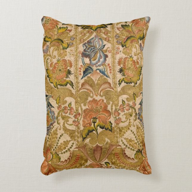 Louis XV Floral Accent Kussen (Voorkant(Verticaal))
