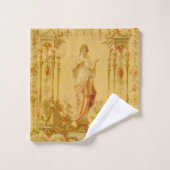 Louis XV Floral Calliope Muse (Gant de toilette)