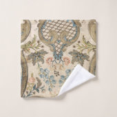 Louis XV Floral Imprimer Élégantes Serviettes de b (Gant de toilette)