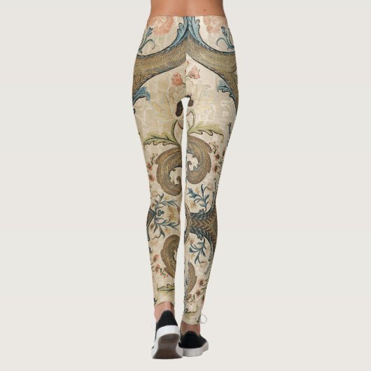 Louis XV Leggings floraux (Dos)