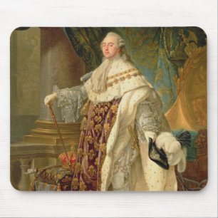 Louis XVI (1754-93) (olie op doek) Muismat