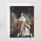 Louis XVI Briefkaart (Voorkant / Achterkant)