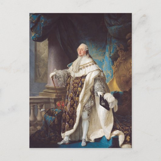 Louis XVI Briefkaart (Voorkant)