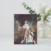 Louis XVI Briefkaart (Staand voorkant)