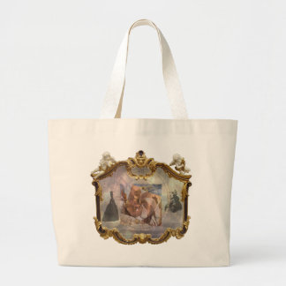 Louis XVI en Marie Antoinette SPARKLE Mirror 4 Grote Tote Bag