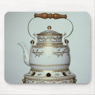 Louis XVI porcelain kettle en standaard gemaakt in Muismat