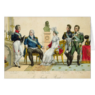 Louis XVIII et sa famille