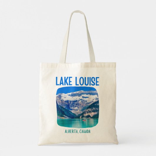 Louise Alberta Canada Tote Bag (Achterkant)