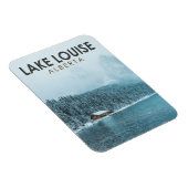 Louise Alberta Canada Travel Art Magneet (Rechterzijde)