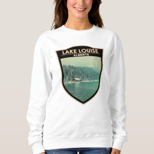 Louise Alberta Canada Travel Art Trui (Voorkant)