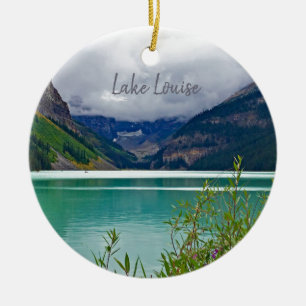 Louise Banff Canadian Rockies Travel Ornament
