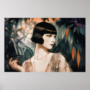 Louise Brooks dans les années 1920 Poster de Miami