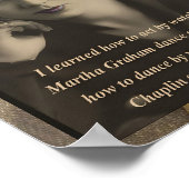 Louise Brooks geïnspireerd Poster (Hoek)