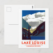  Louise Canadian Rockies Alberta Poste Briefkaart (Voorkant / Achterkant)