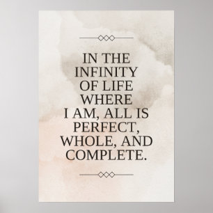 Louise Hay - Alles is perfect Poster