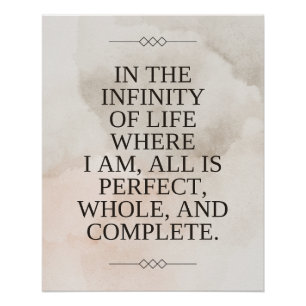 Louise Hay - Alles is perfect Poster
