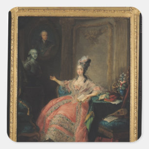 Louise Marie Josephine of Savoy Vierkante Sticker