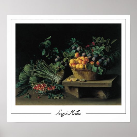 Louise Moillon Zedign Art Poster #10 (Voorkant)