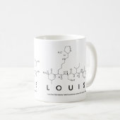 Louise peptide nom mug (Devant droit)