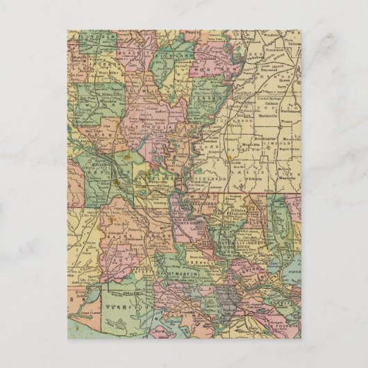 Louisiana 10 briefkaart (Voorkant)