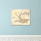 Louisiana 4 canvas afdruk (Insitu (Houten vloer))