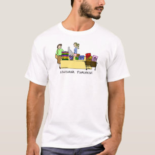 Louisiana Aankoop Cartoon Shirt