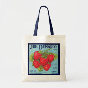 Louisiana Aardbeienkrateletiket - Bag Tote Bag