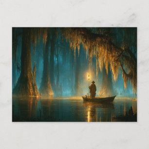 Louisiana Bayou Ansichtkaart Briefkaart