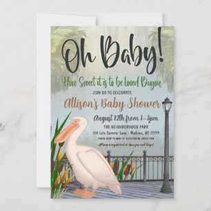 Louisiana Bayou Baby shower Invitation