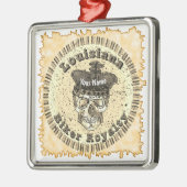 Louisiana Biker Metalen Ornament (Links)