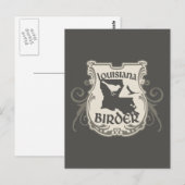 Louisiana Birder Briefkaart (Voorkant / Achterkant)