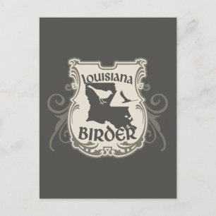 Louisiana Birder Briefkaart