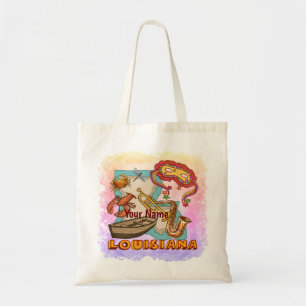 Louisiana boodschappentas tote bag