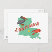 Louisiana Briefkaart (Voorkant / Achterkant)
