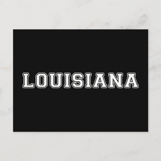 Louisiana Briefkaart (Voorkant)