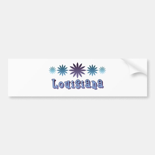 Louisiana Bumpersticker (Voorkant)