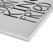 Louisiana Cajun Food Cajun Kitchen Snijplank (Hoek)