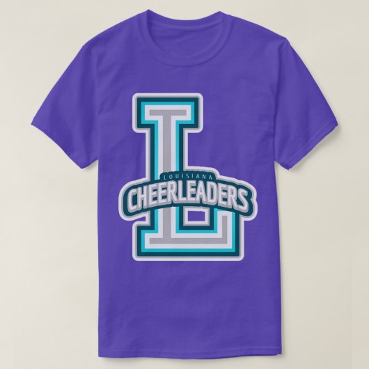 Louisiana Cheerleader T-shirt (Design voorkant)