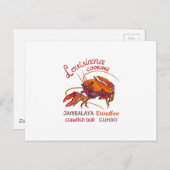 LOUISIANA COOKING BRIEFKAART (Voorkant / Achterkant)
